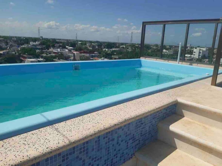 New It's A Piece Of Art 2b-1'5b Roof & Pool Apartamento